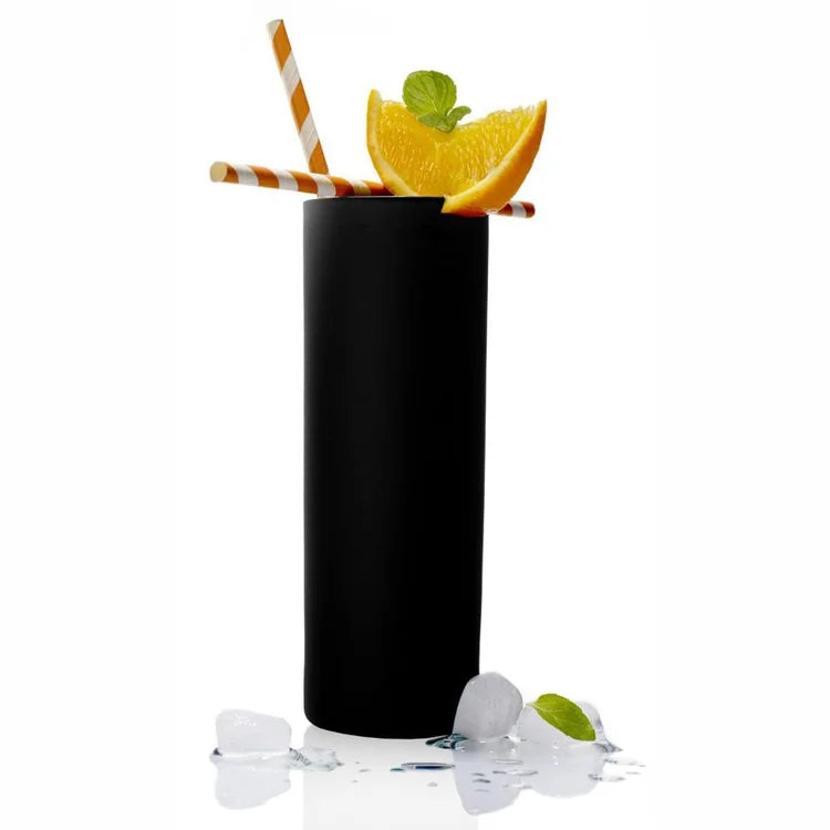 Stolzle Glisten Long Drink Glass Black, 11.25 oz.