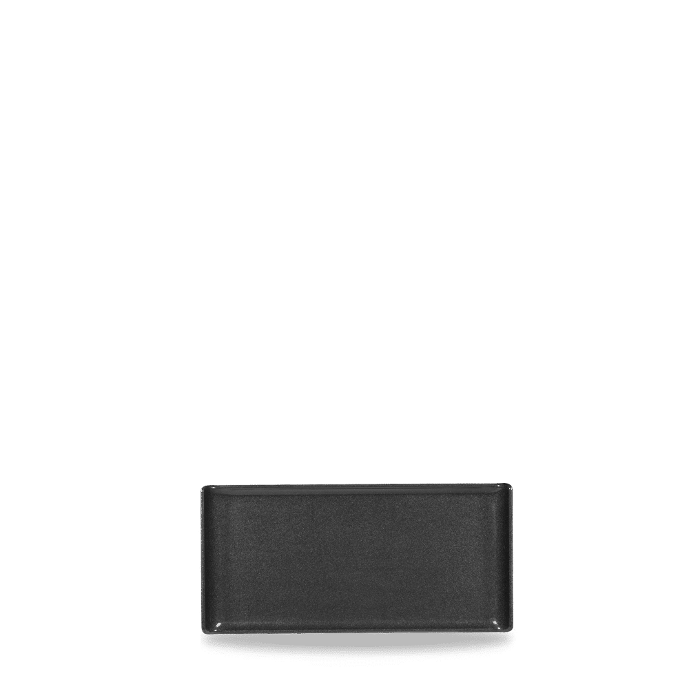 Alchemy® Buffet 11-7/8" x 5-3/4" Rectangular Buffet Tray, Melamine, Black