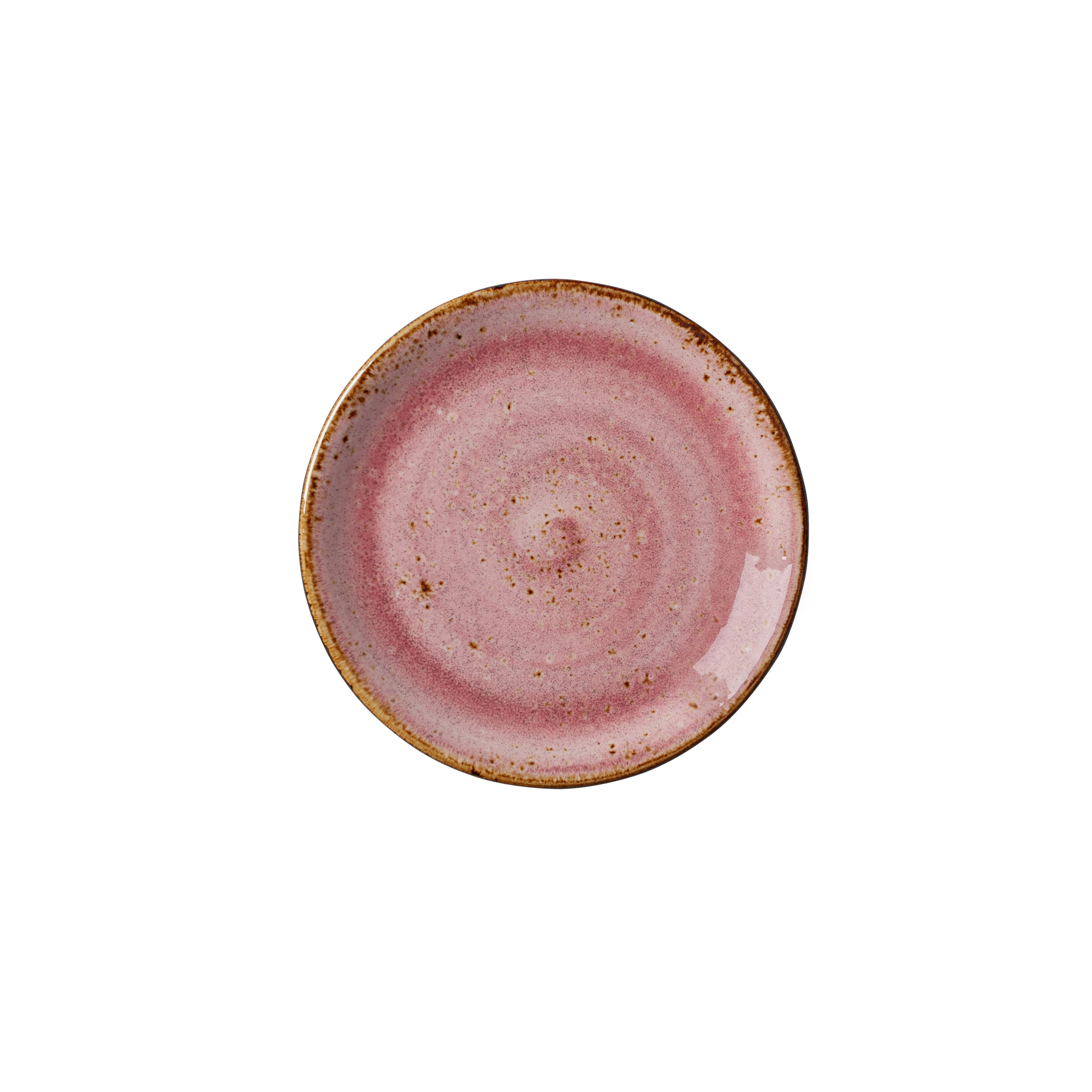 Coupe Plate 6.0" Dia. Craft Raspberry