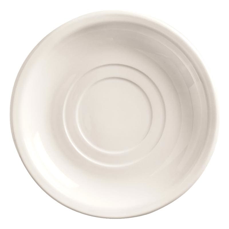 Porcelana 5-1/2" Saucer, Bright White