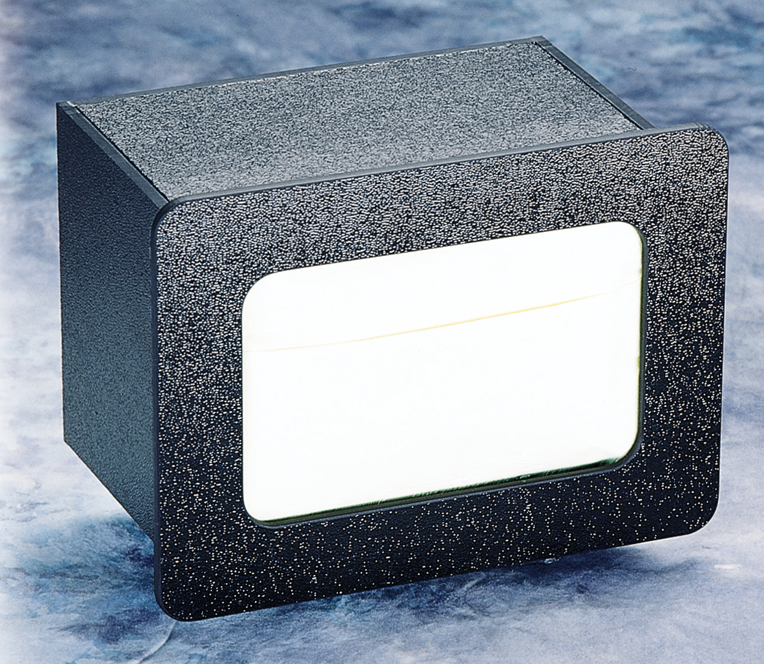 Flush Mount Napkin Dispenser in Black