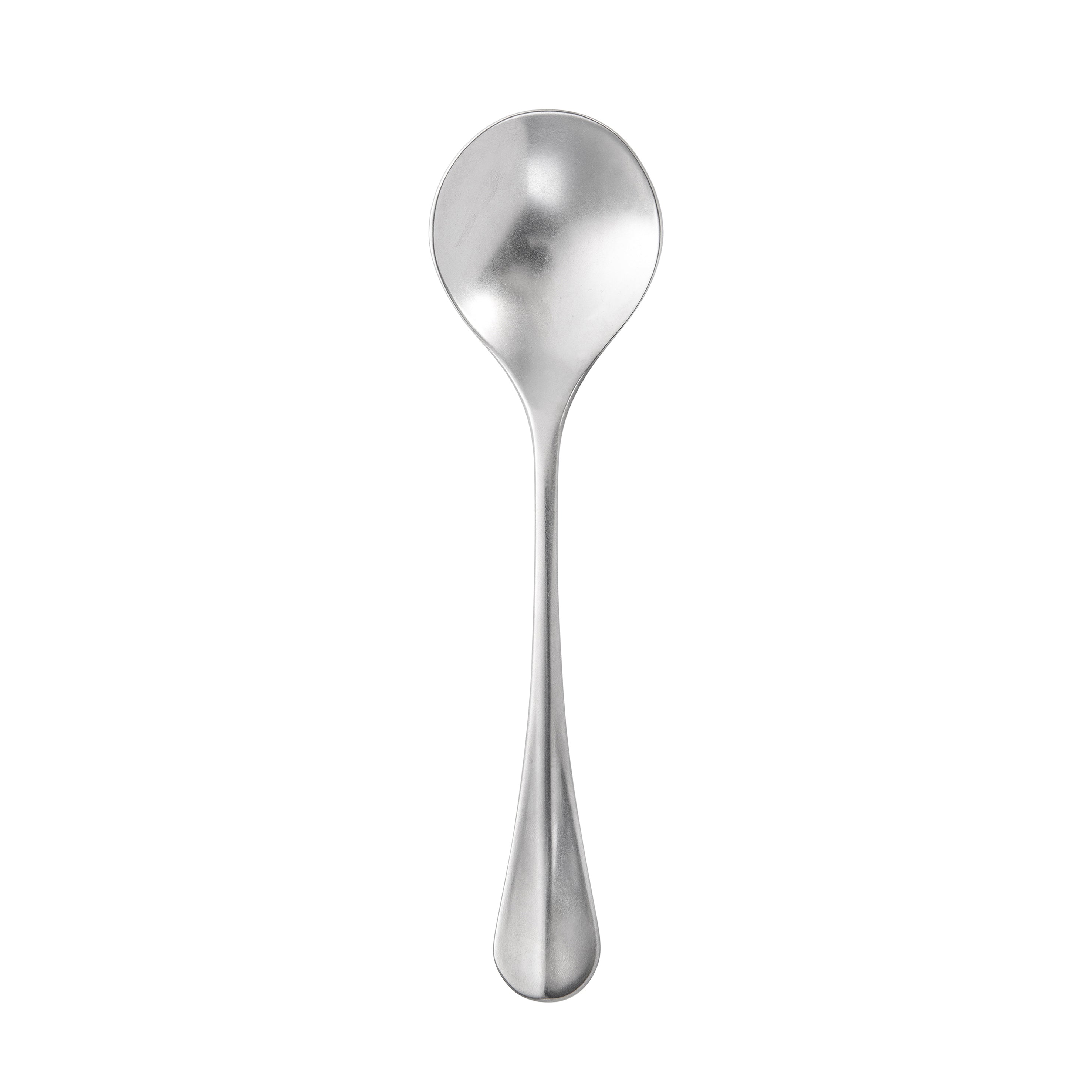 Round Bowl Soup Spoon L 7.125" Baguette Vintag