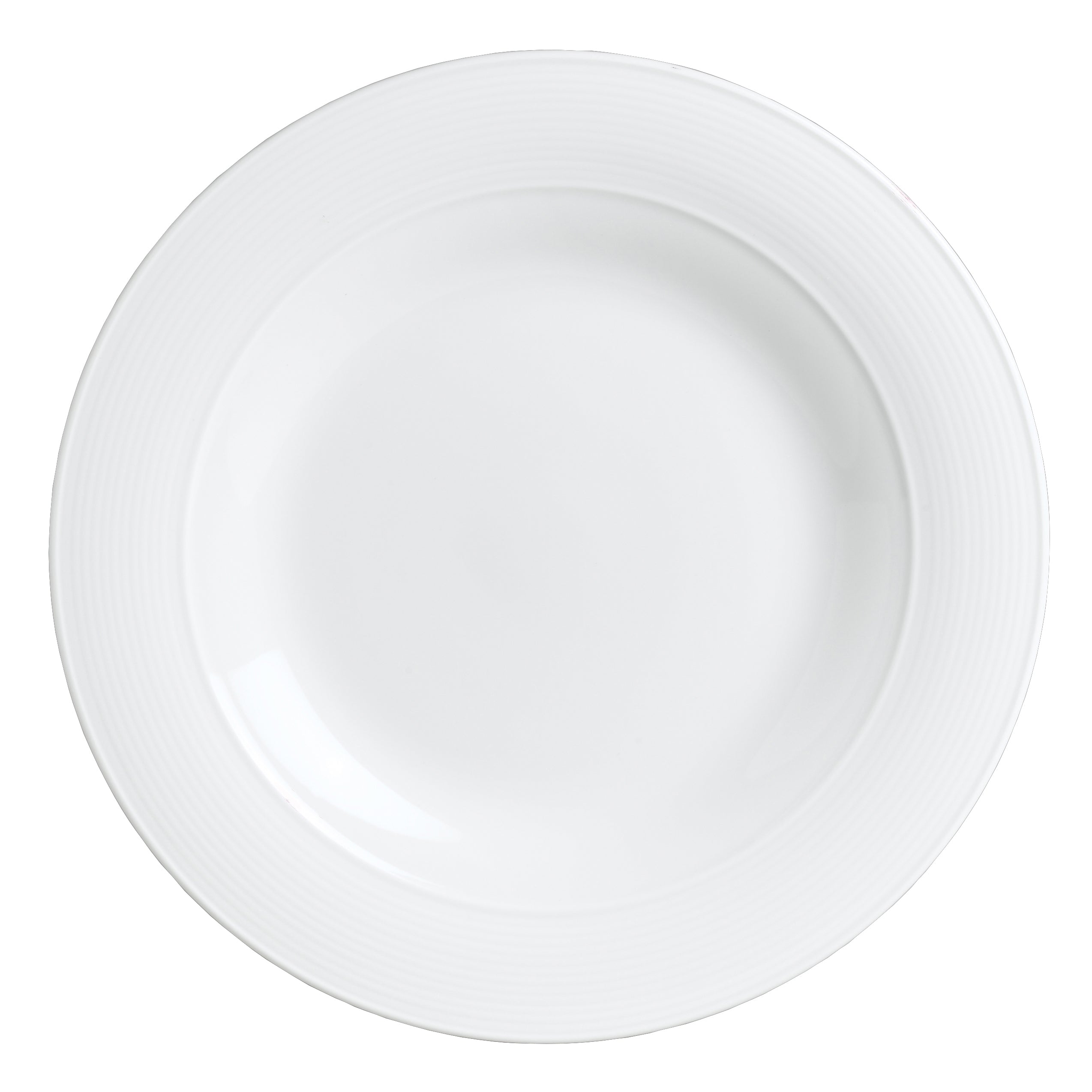 Flat Rim Plate 10.5" Dia. Aura