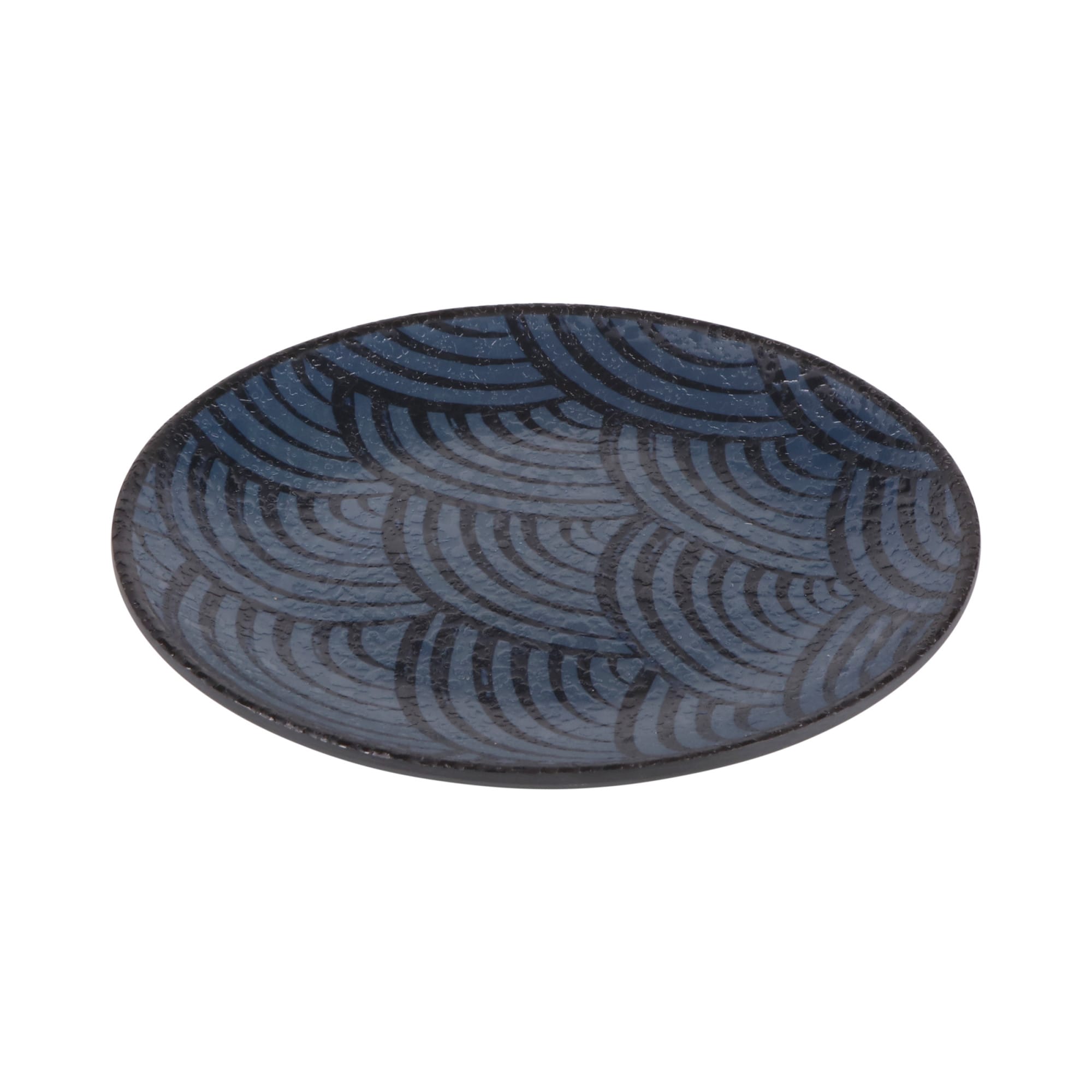 Elite Global Solutions Catalina 5-3/4" Round Melamine Plate, Dark Blue