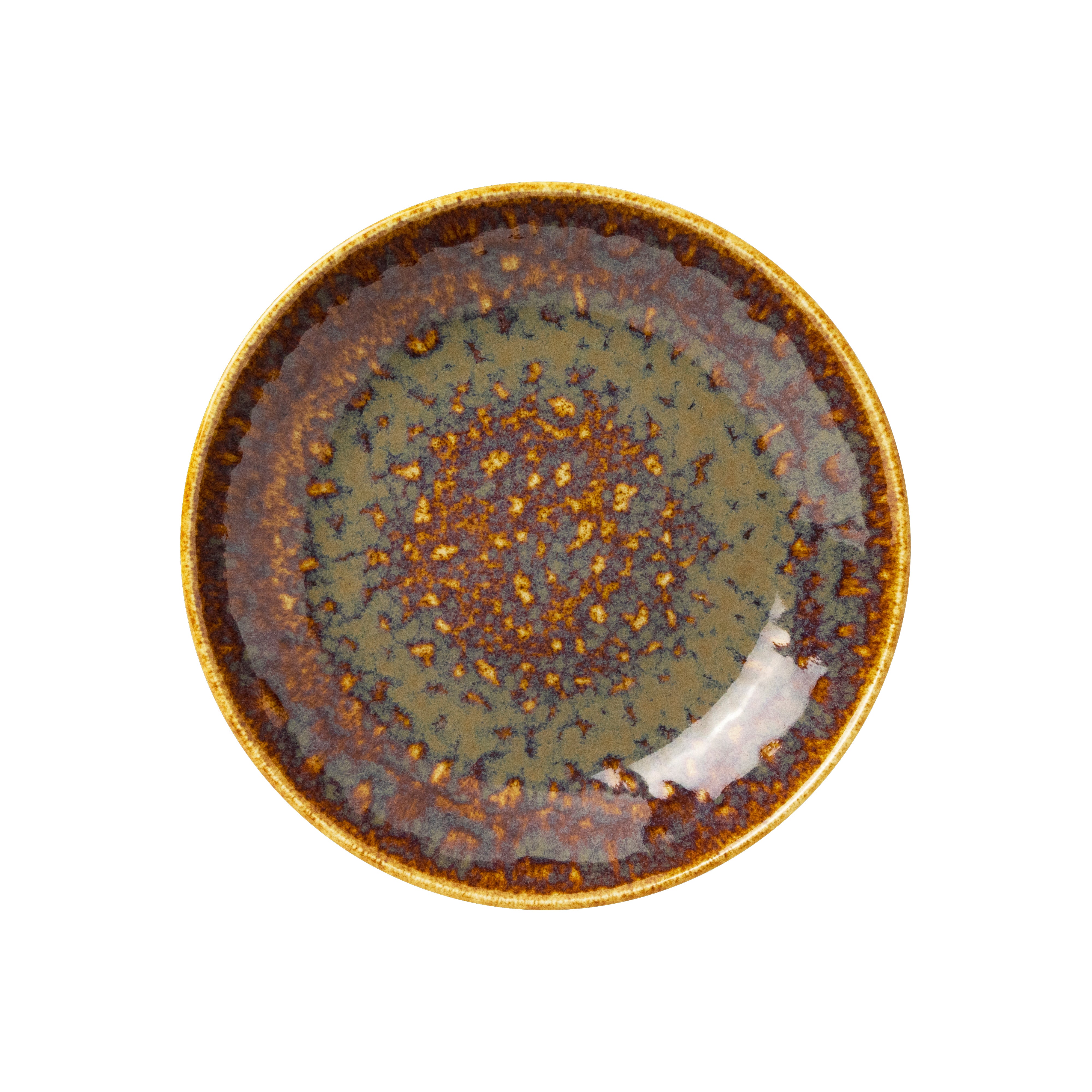 Coupe Bowl 8.5" Dia. (27.0 Oz) Vesuvius Amber