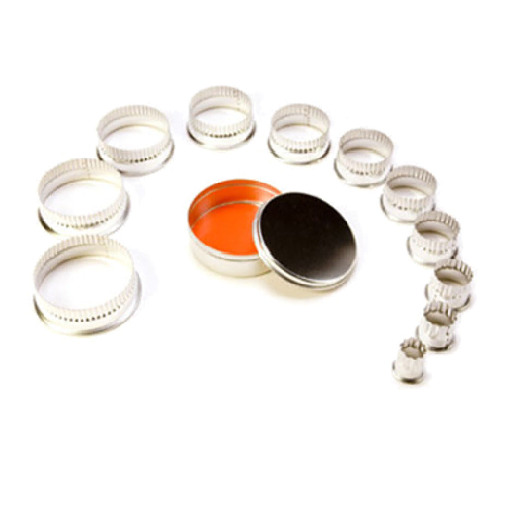 11-Piece Scalloped Cookie Cutter Set