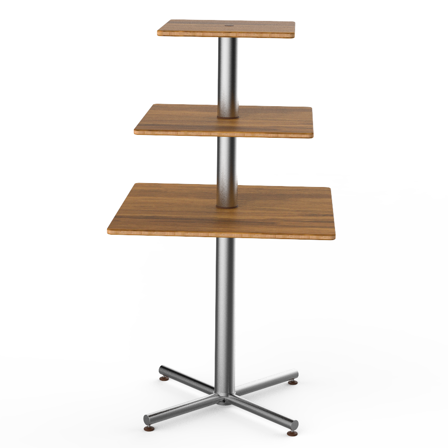 Square Display Table L 30.0" W 30.0" Polo