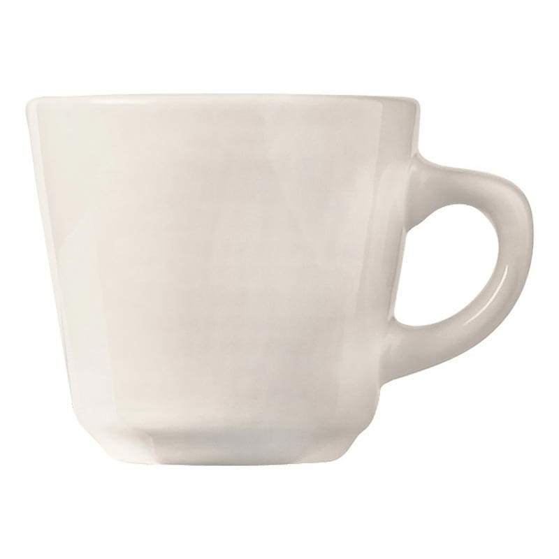 Porcelana 7 oz. Cup, Bright White