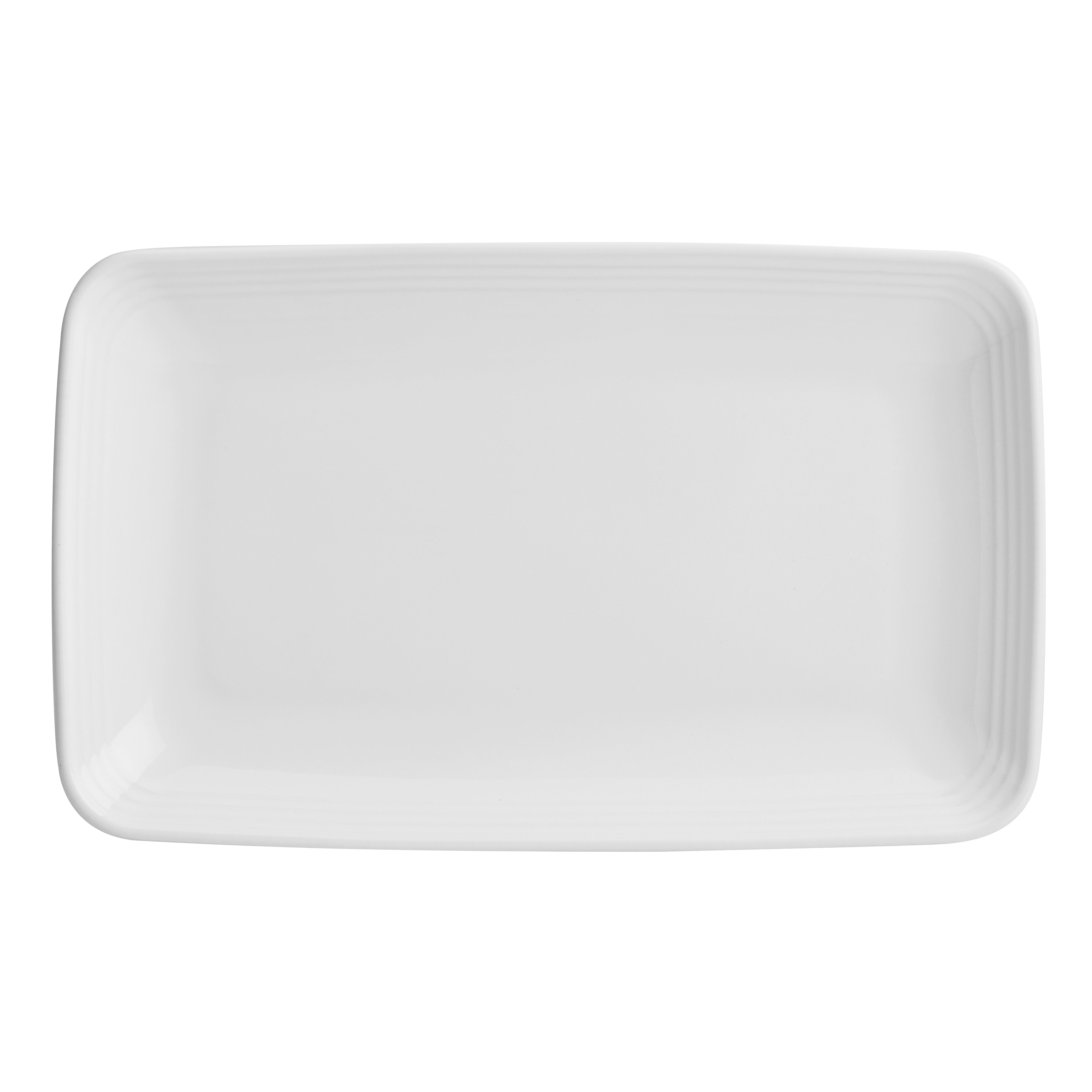 Flipside Rectangle Tray L 11.25" W 6.75" Arctic White