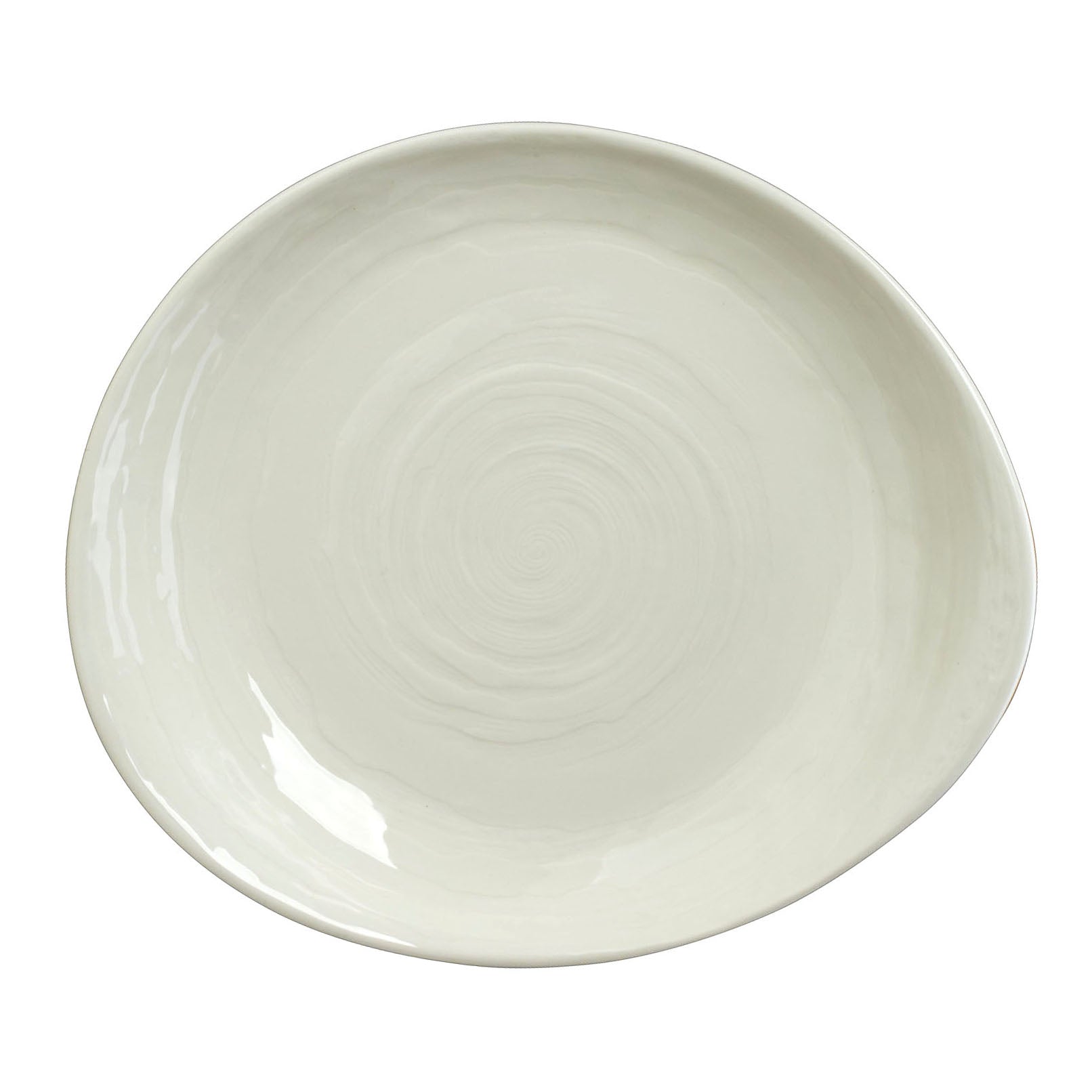 Bowl L 11.0" W 9.5" (32.0 Oz) Scape