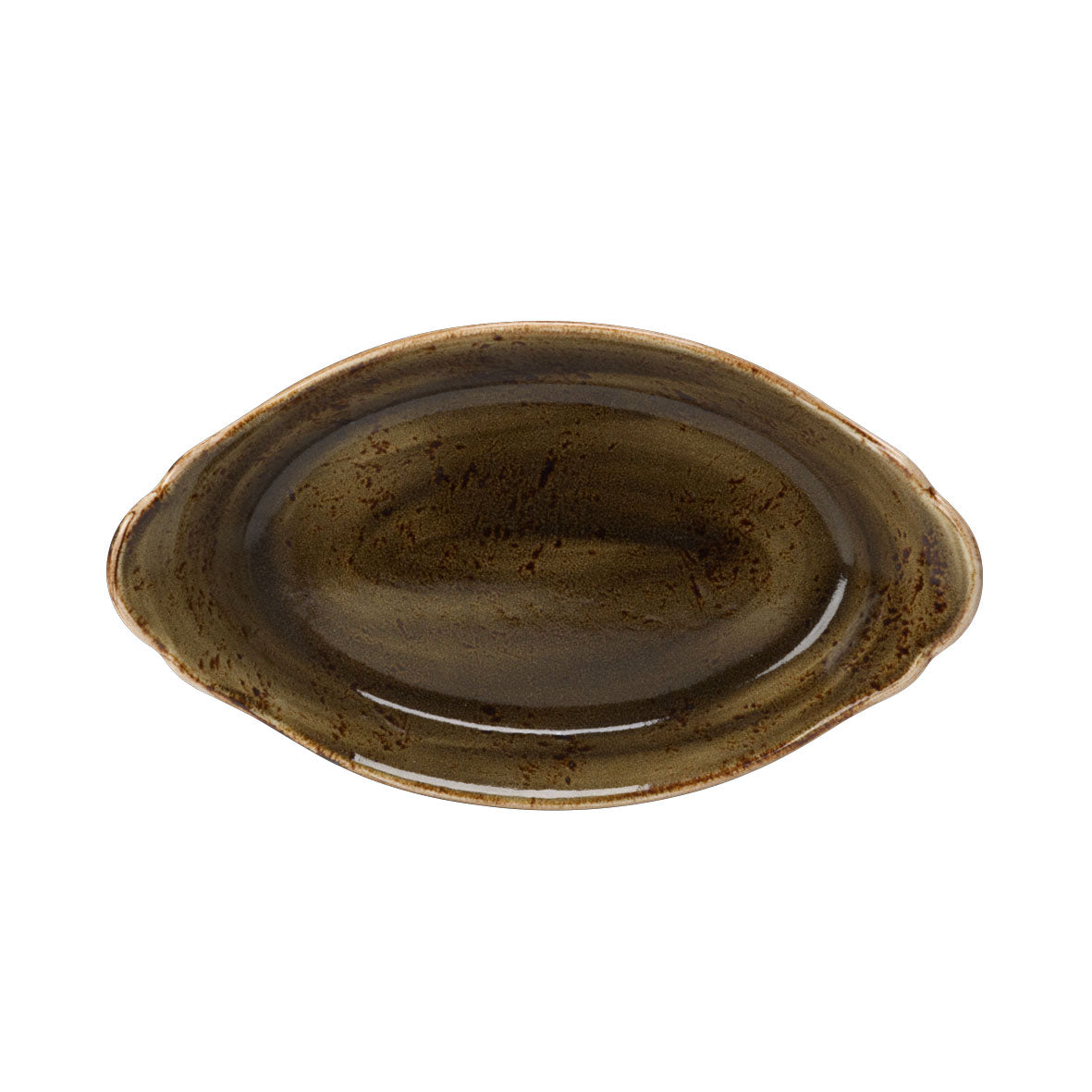 Oval Earred Dish L 13.5