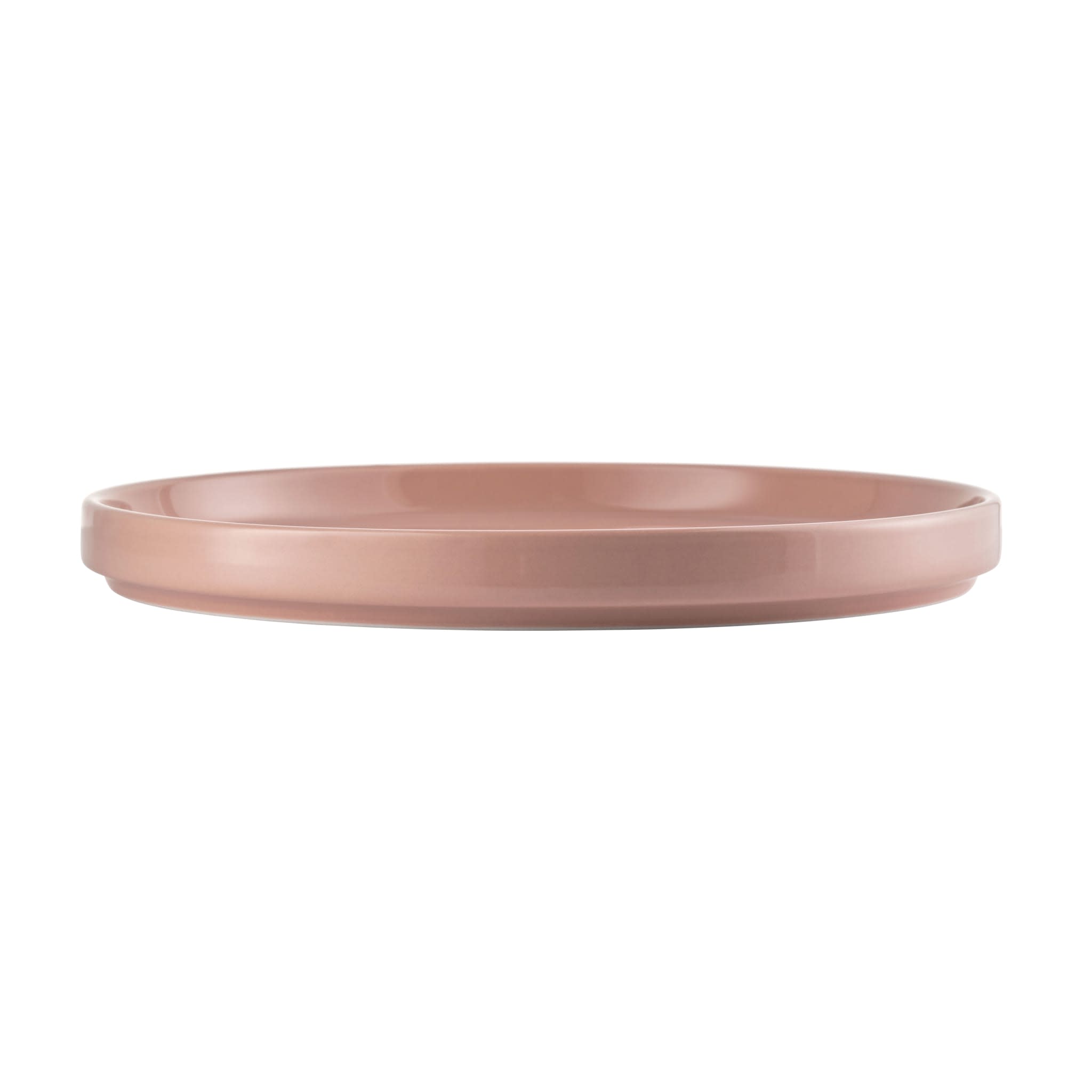 Porcelana 10.5" Stacking Plate, Coral