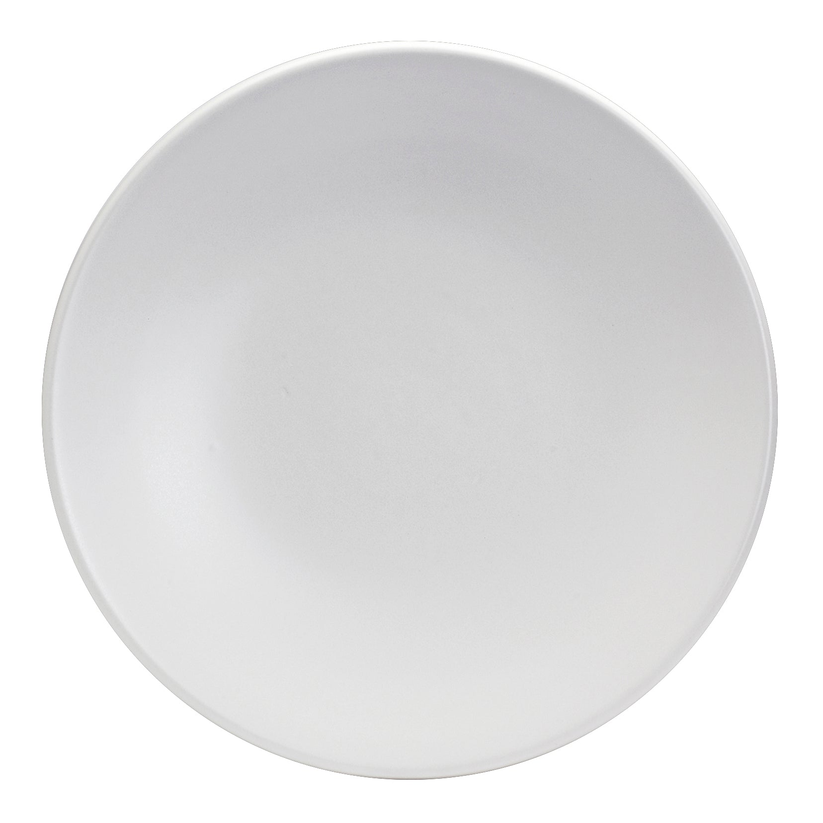Coupe Plate 10.75" Dia. Sedona White