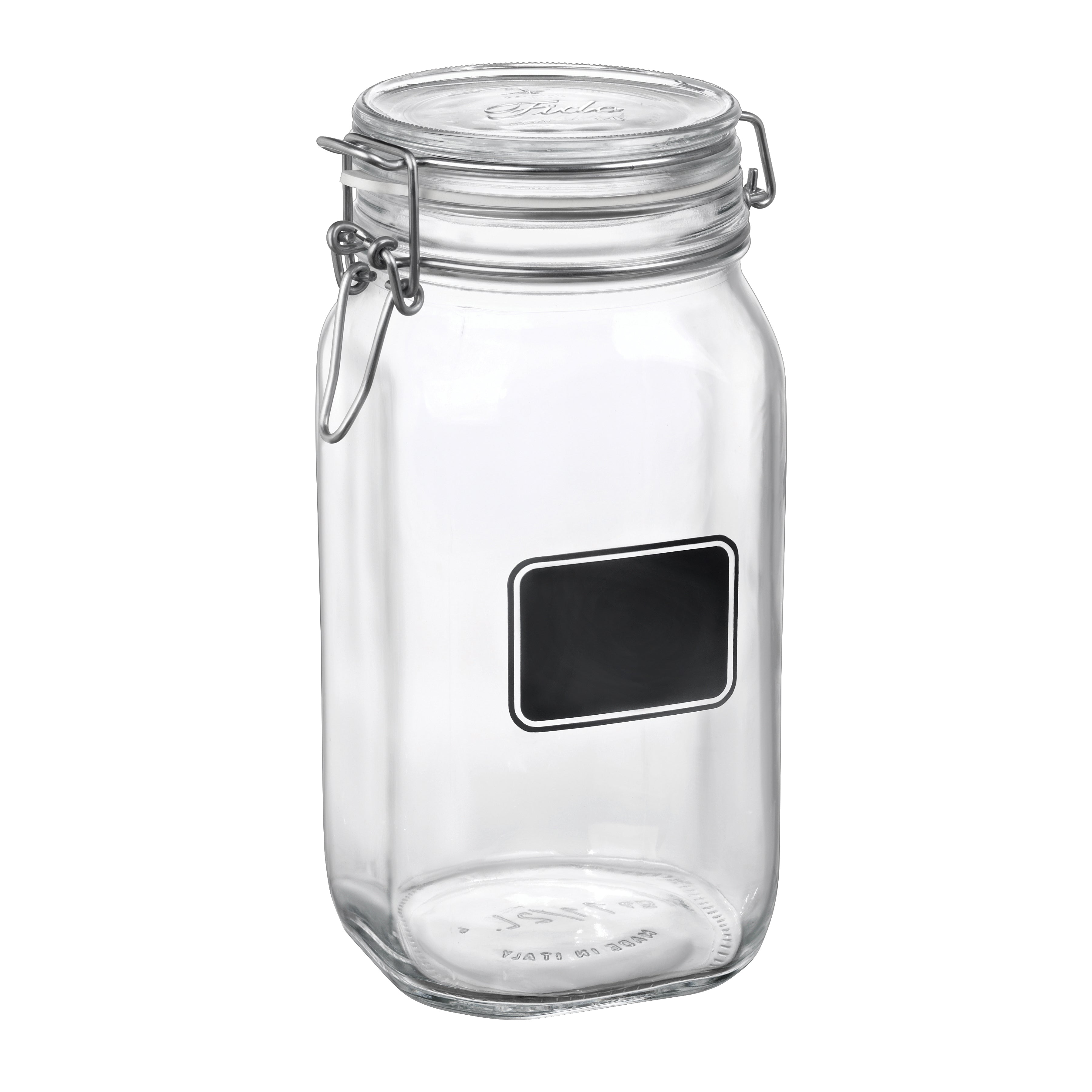 Fido Chalkboard Jar 4.25" Dia. (1.75 Qt) Fido Chalk