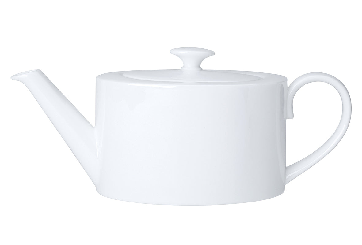 Oval Teapot (24.5 Oz) Coupe Whites