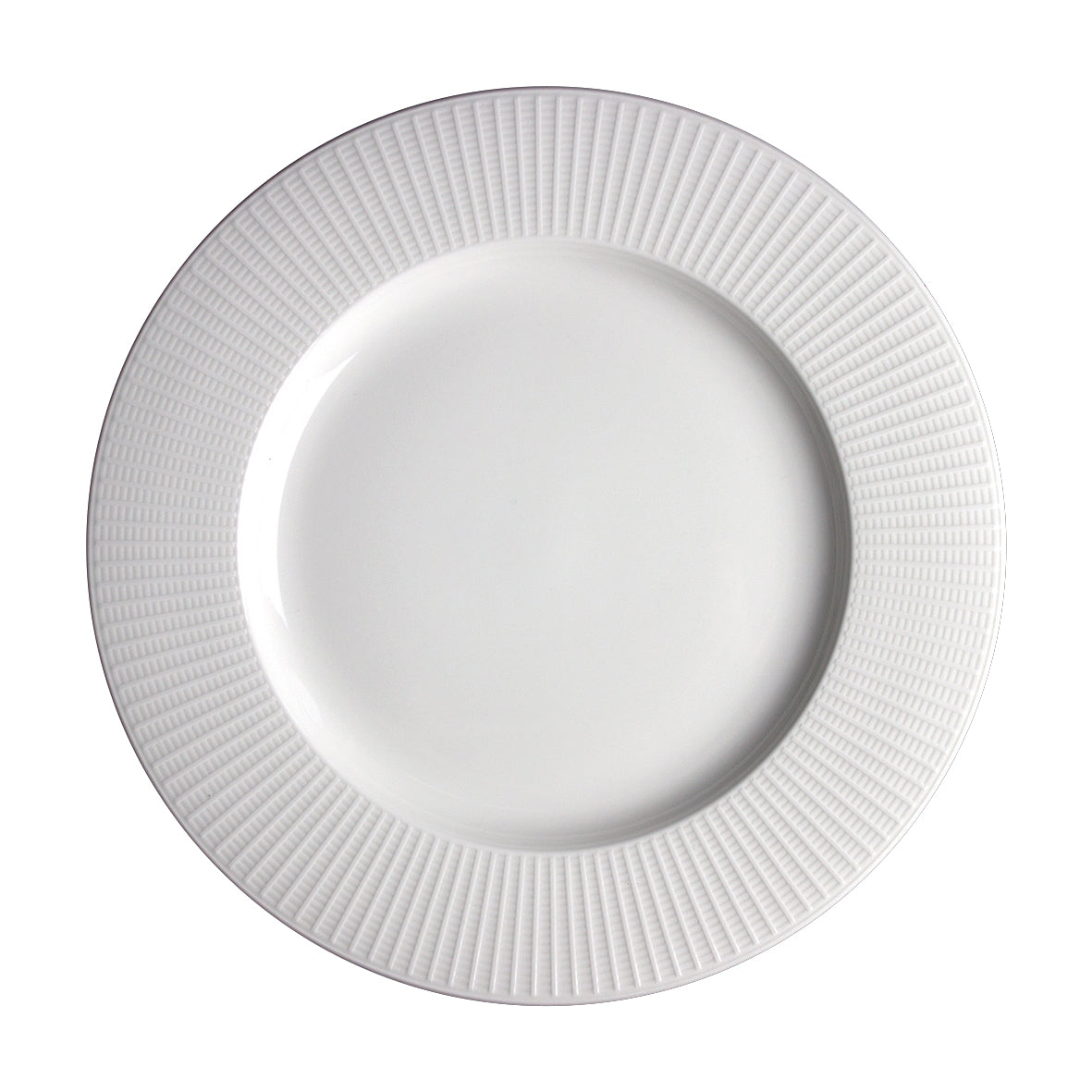 Gourmet Plate Large Well 11.25" Dia. Willow