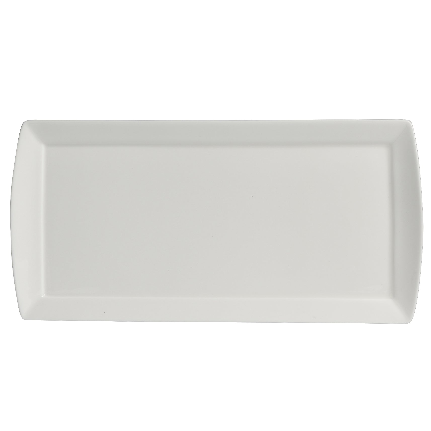 Curved Rim Rectangle Tray L 10.0" W 4.75" Folio Ac Parl