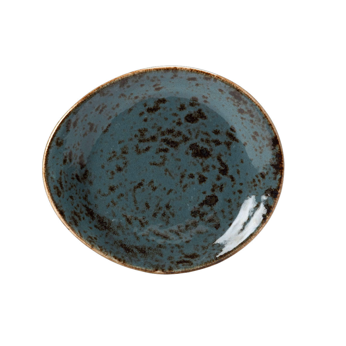Plate L 6.0" W 5.25" Craft Blue