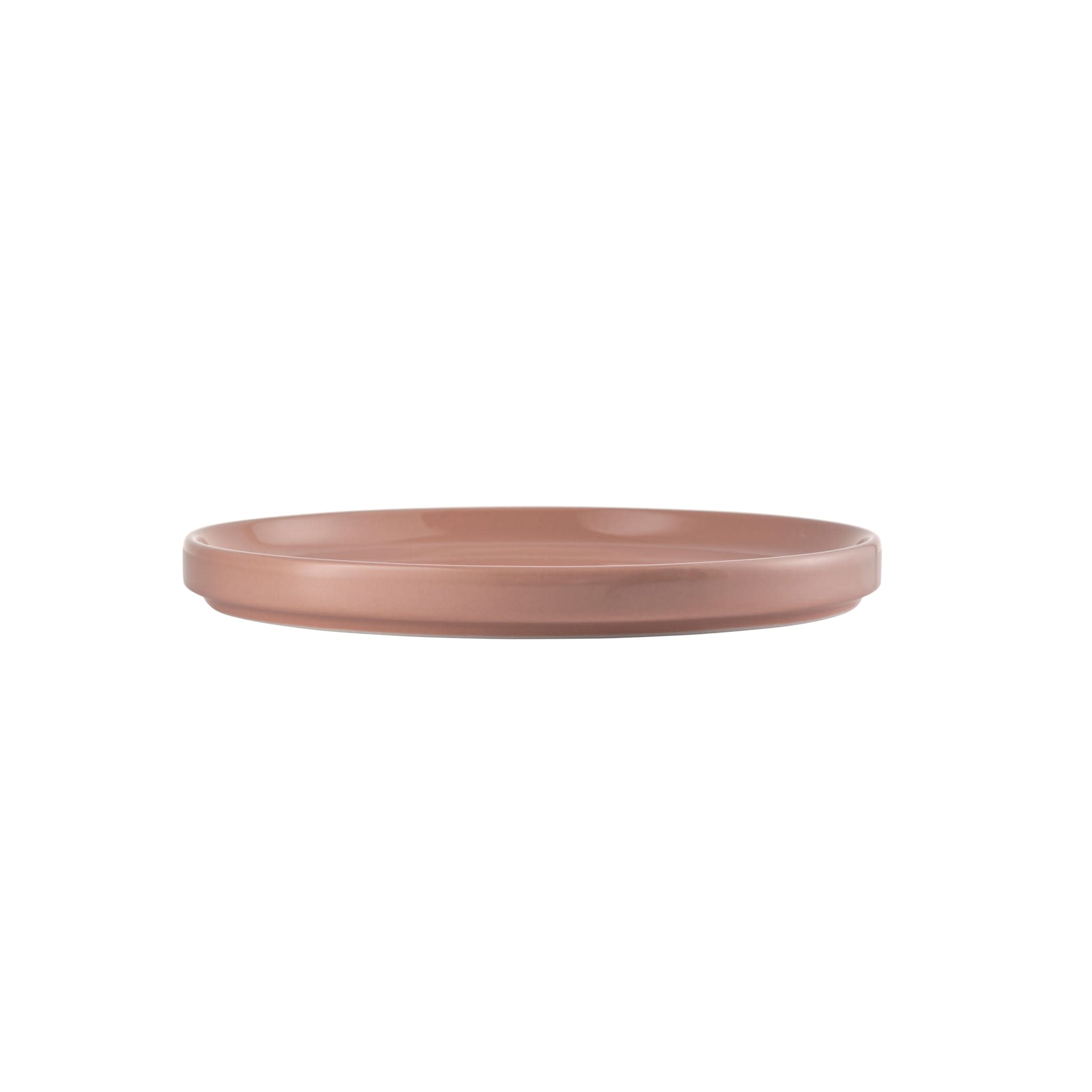 Porcelana 7.75" Stacking Plate, Coral