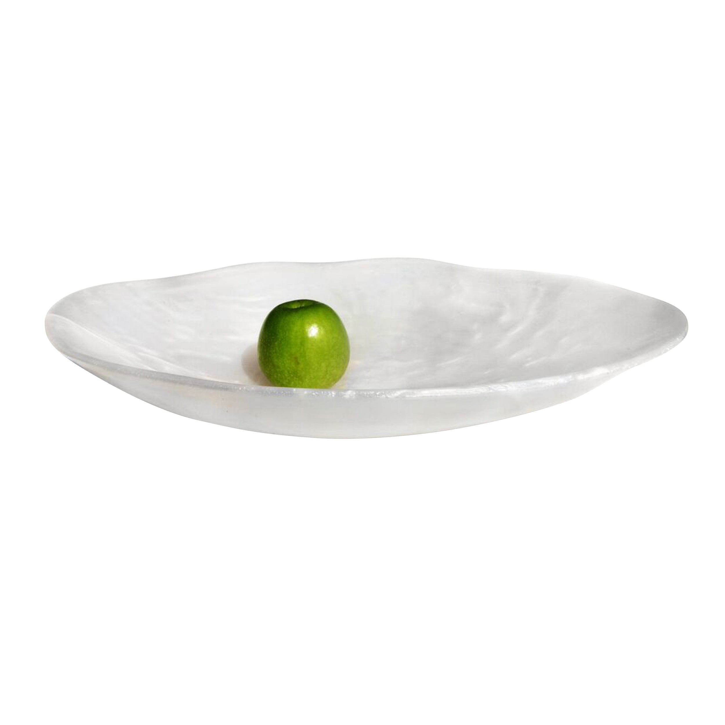 Shallow Oval Bowl L 19.0" W 15.0" (1.12 Gal) Wave