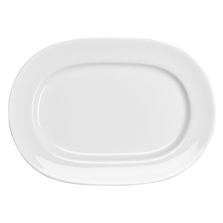 Racetrack Oval Platter L 13.38" W 10.0" Aw Pristine Und