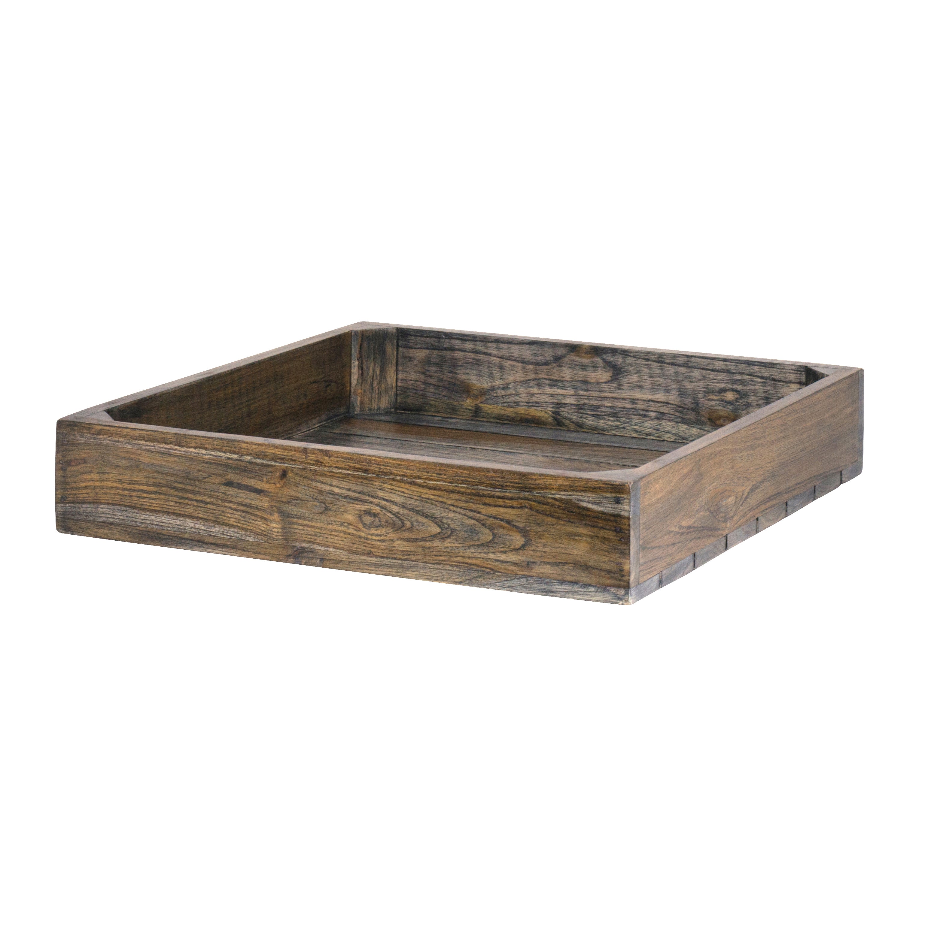 Fusion Slatted Flat Basket L 14.0" W 14.0" Fusion Buffet S