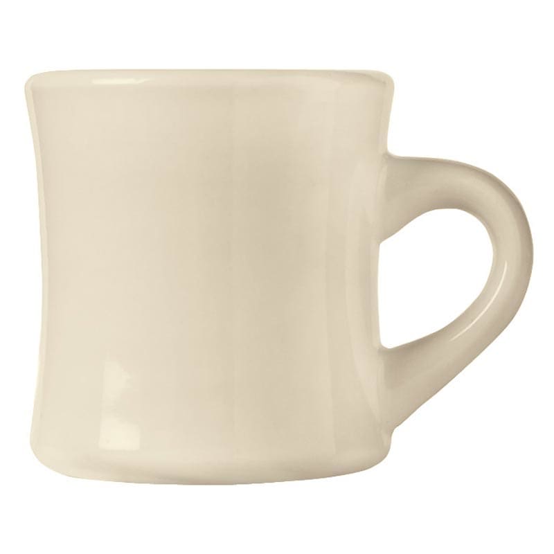 Porcelana 8-1/2 oz. Mug, Cream White