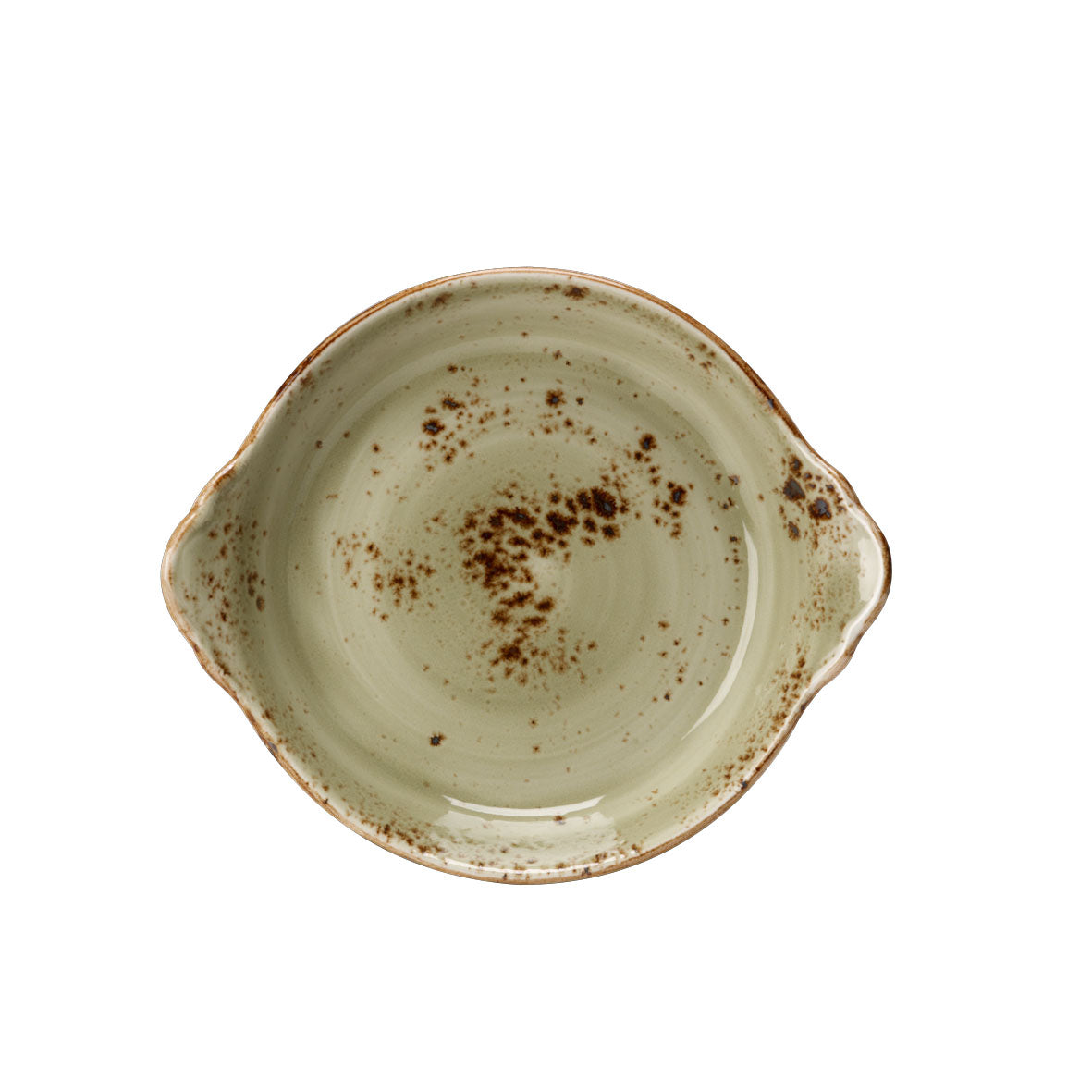 Round Earred Dish L 8.5