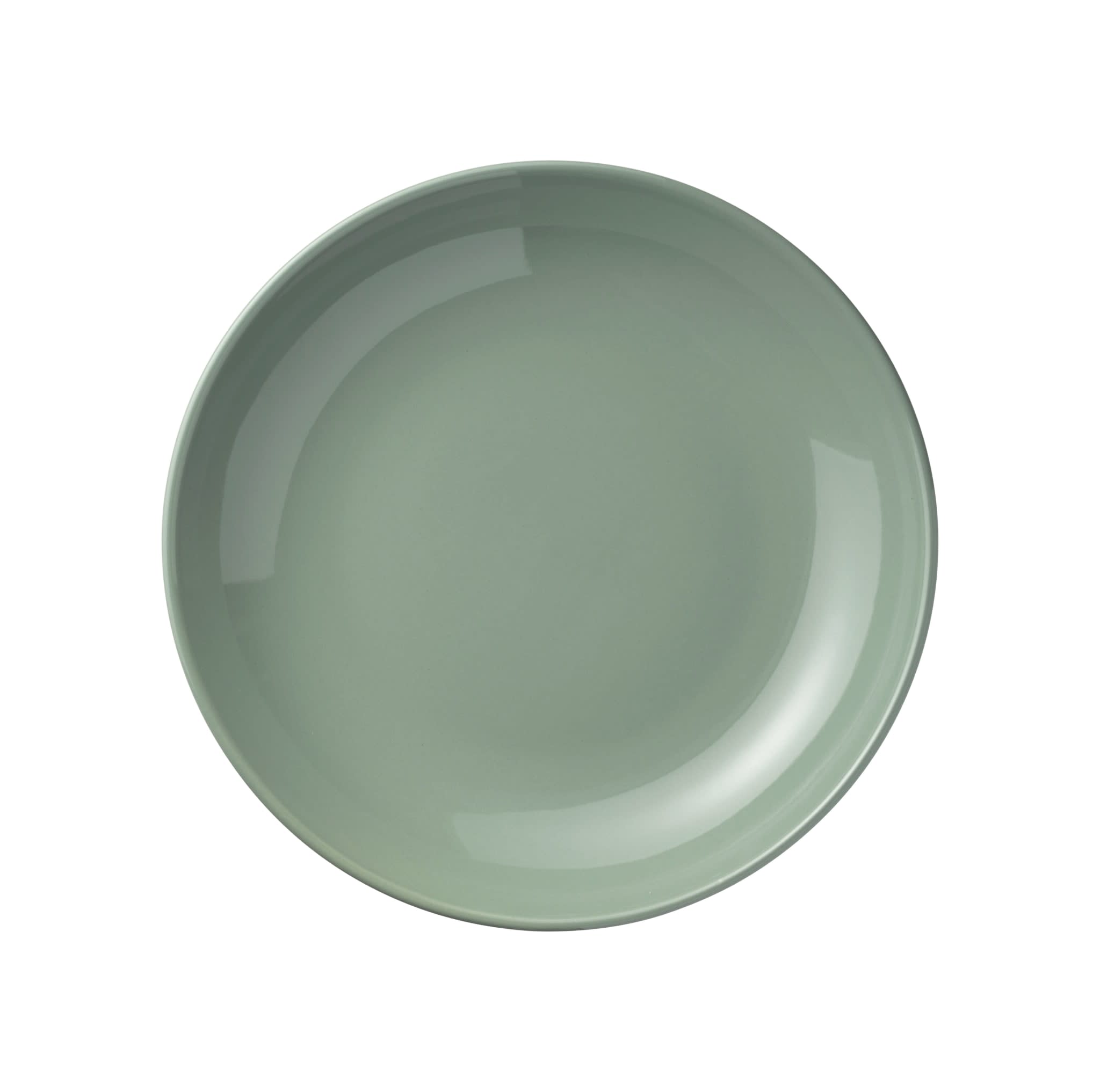 Porcelana 30 oz. Low Bowl, Moss