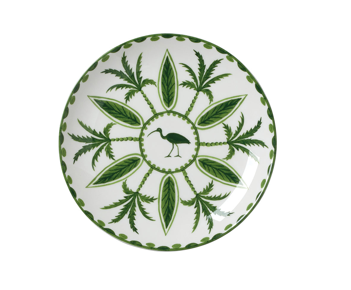 Coupe Plate 6.5" Dia. Sultans Garden