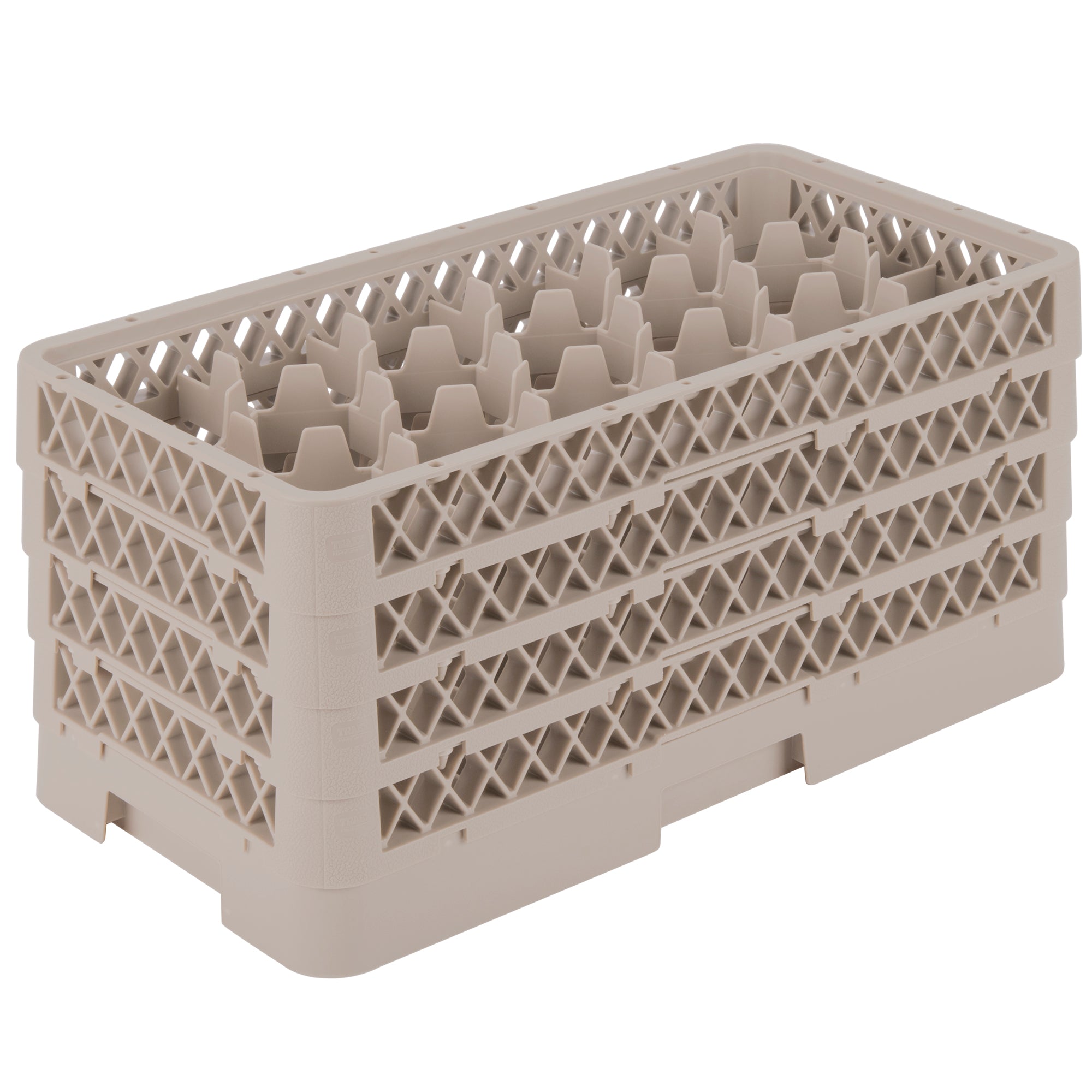 Traex® Half-Size Glass Rack 8-1/4" Inside Height with Four Extenders