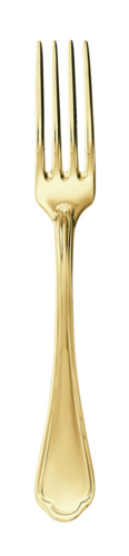 Filet Toiras Mirror Gold 8-1/4" Table Fork
