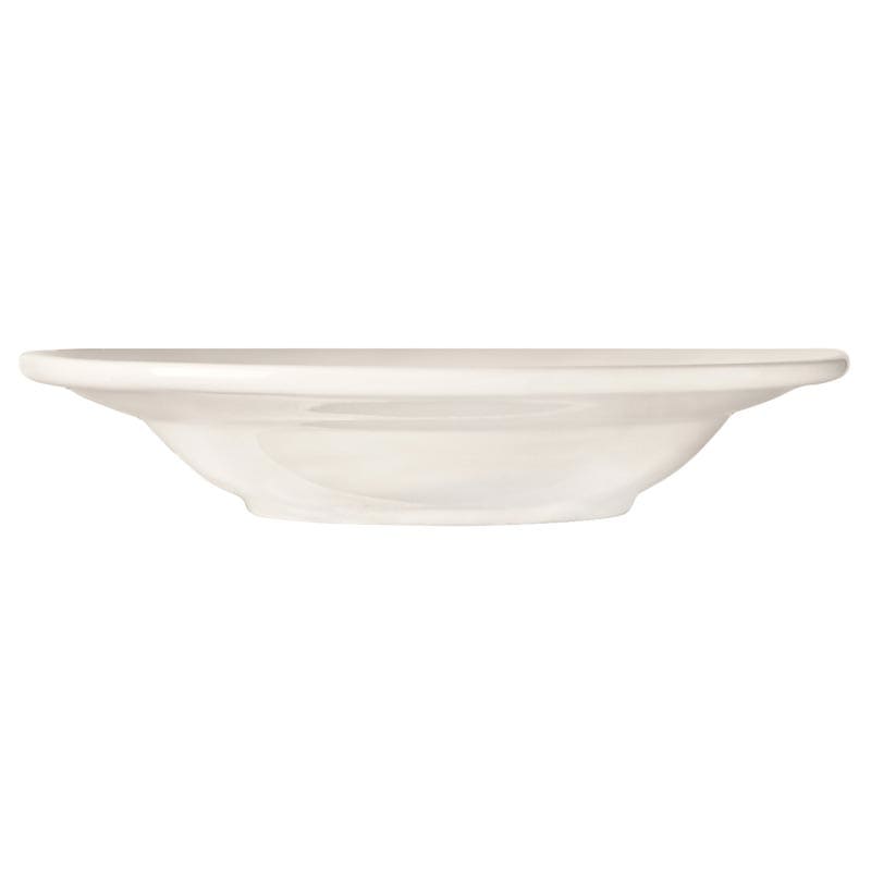Porcelana 13 oz. Rim Soup Bowl, Bright White