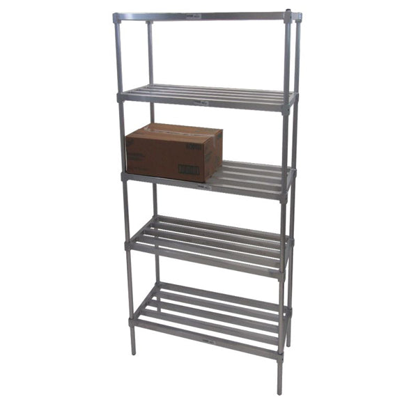 72"H Adjustable Aluminum Upright Shelving