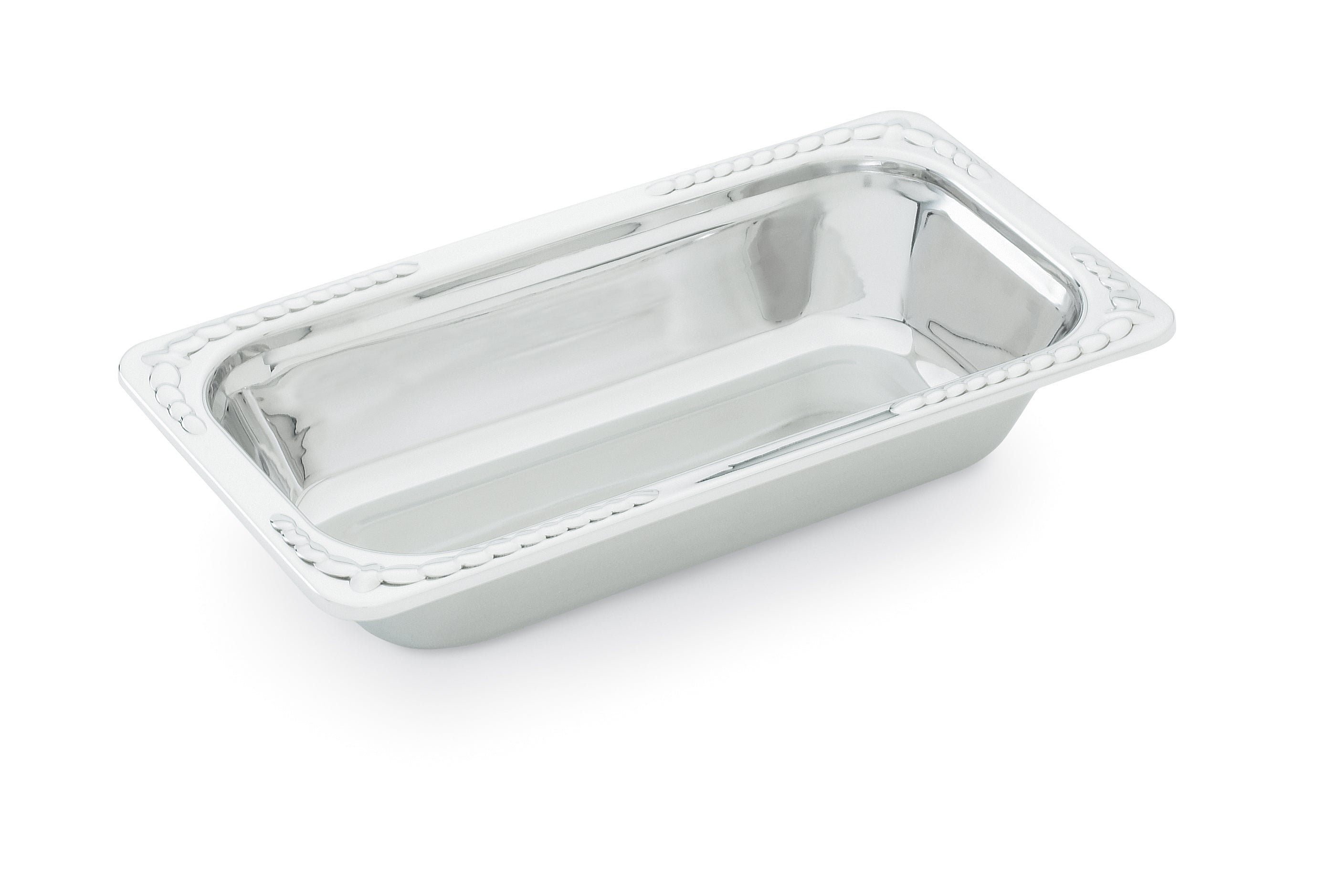 Third-size Miramar® stainless steel decorative pan