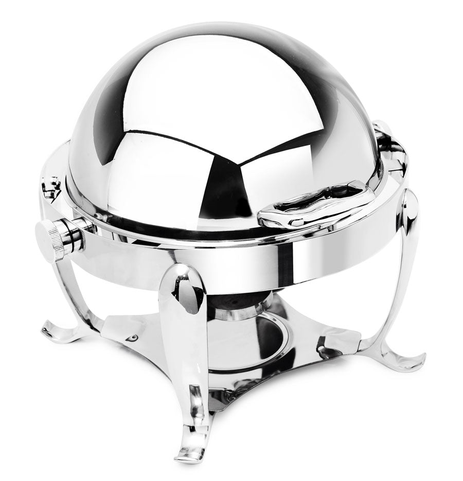 Park Avenue 4 lb Round Chafing Dish, Stainless Steel