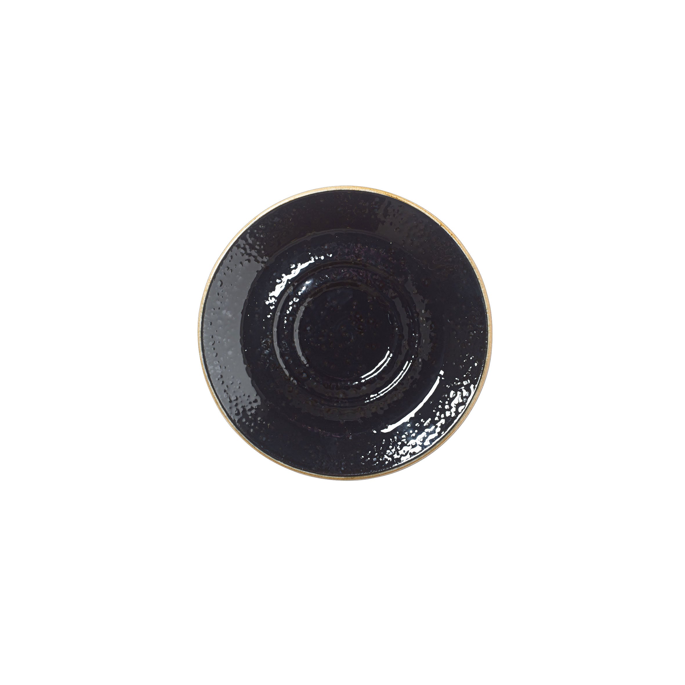 Double Well Saucer 5.75" Dia. Craft Licorice