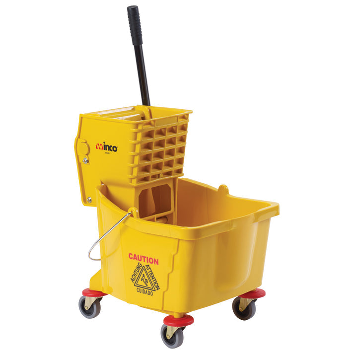 36 qt. Yellow Mop Bucket with Wringer