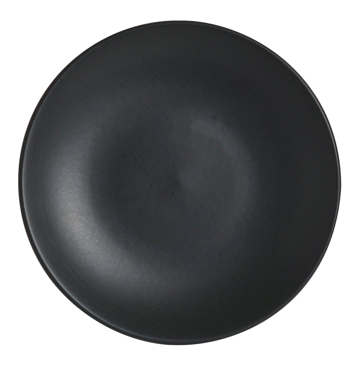 Coupe Plate 7.5" Dia. Sedona Black