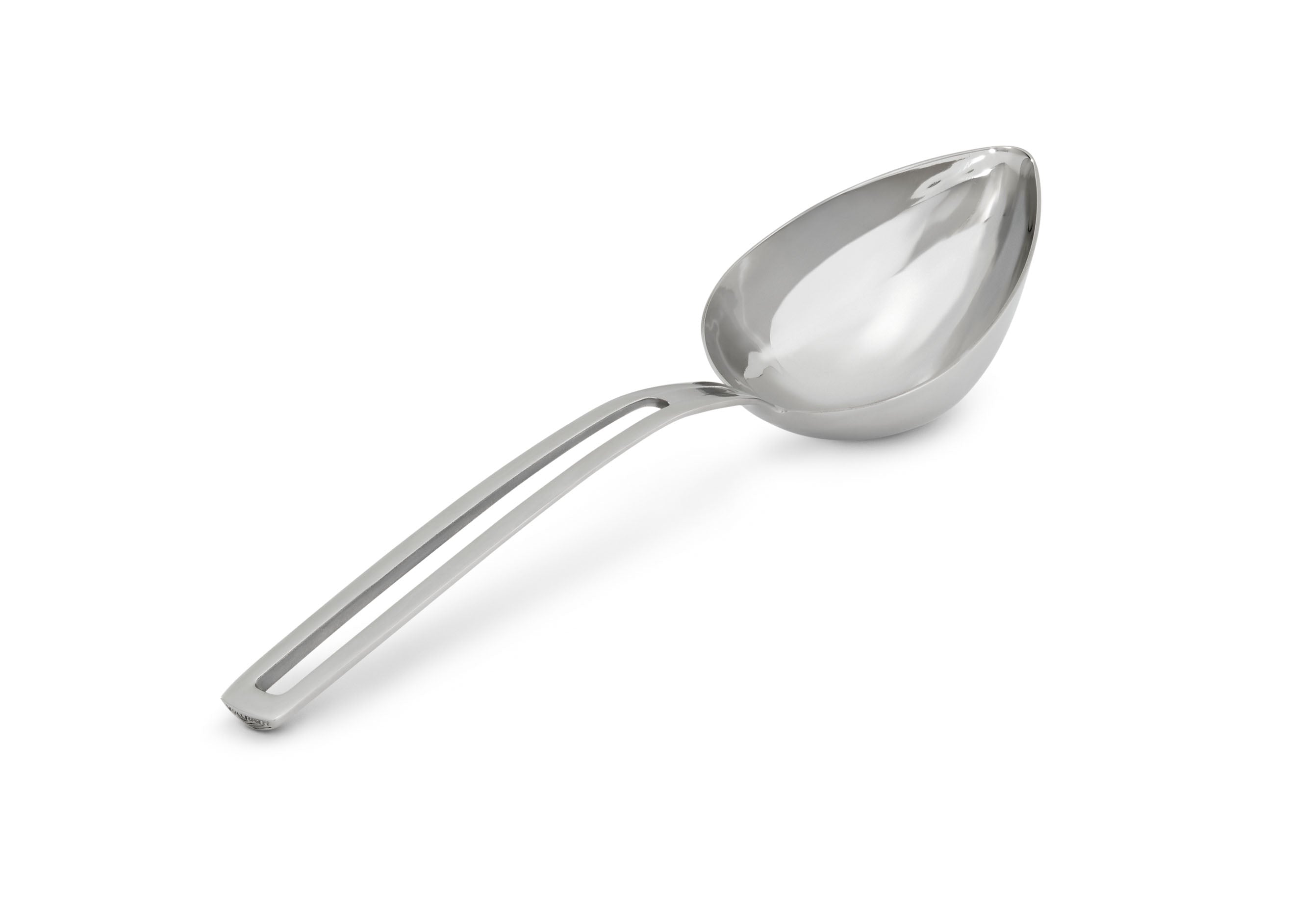 Miramar™ Contemporary Serving Utensils - 3/4 cup oval serving spoon, solid bowl