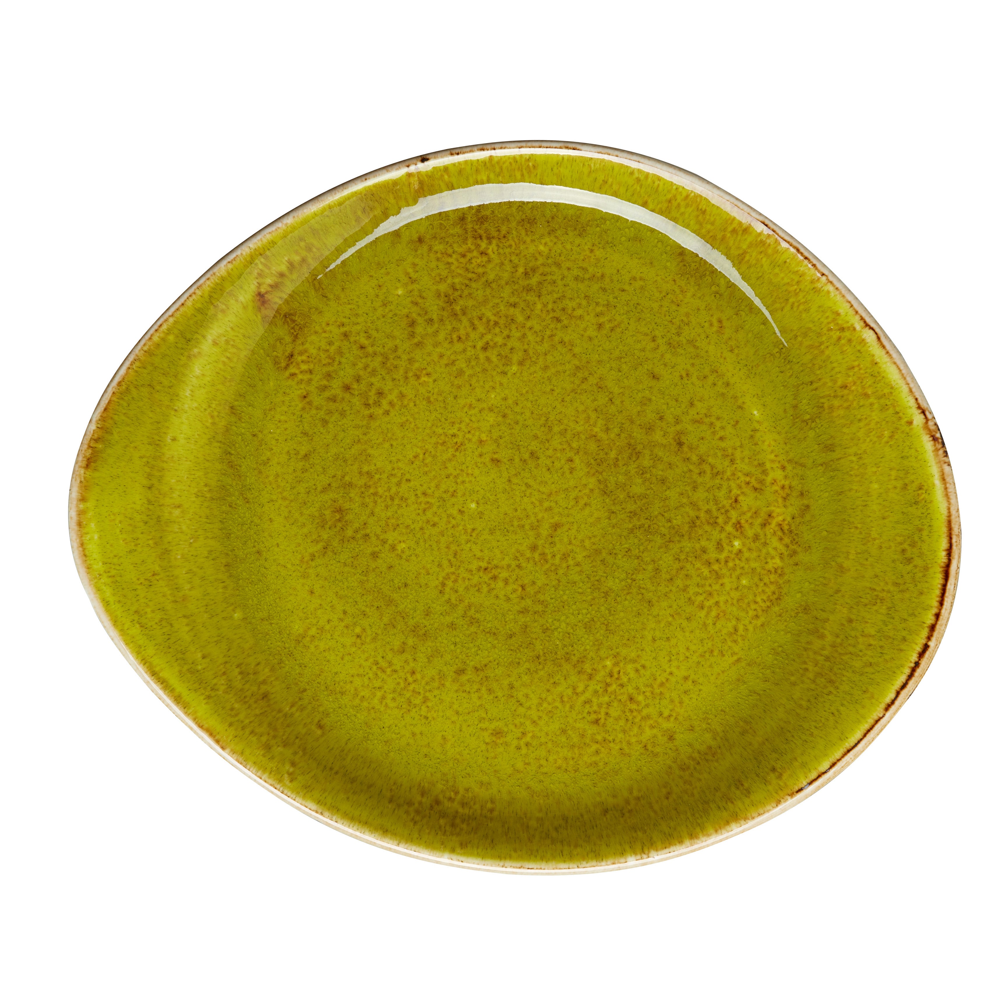 Plate L 10.0" W 8.125" Craft Apple