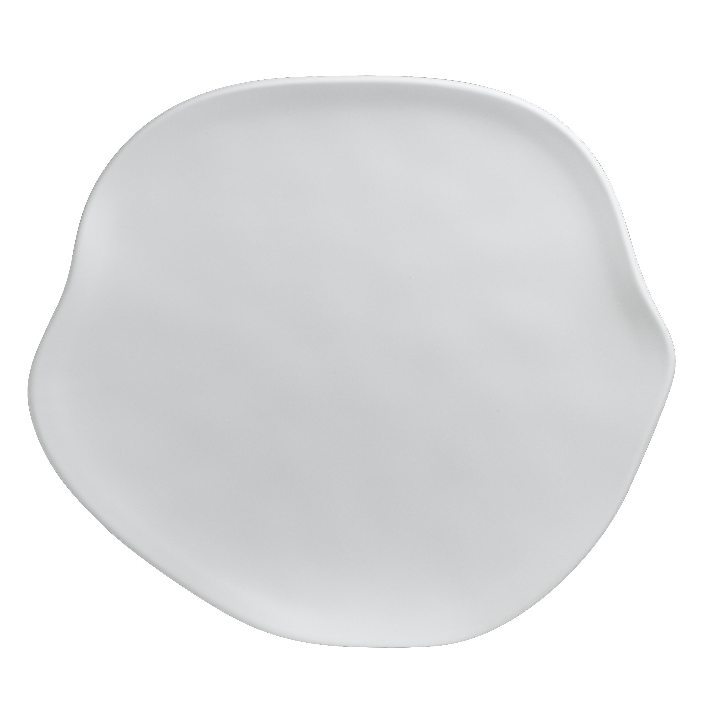 Platter 14.0" Dia. Marisol White