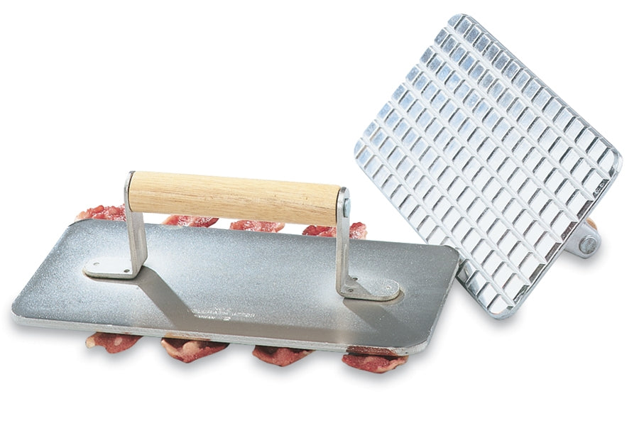 Chrome-plated steel steak weight
