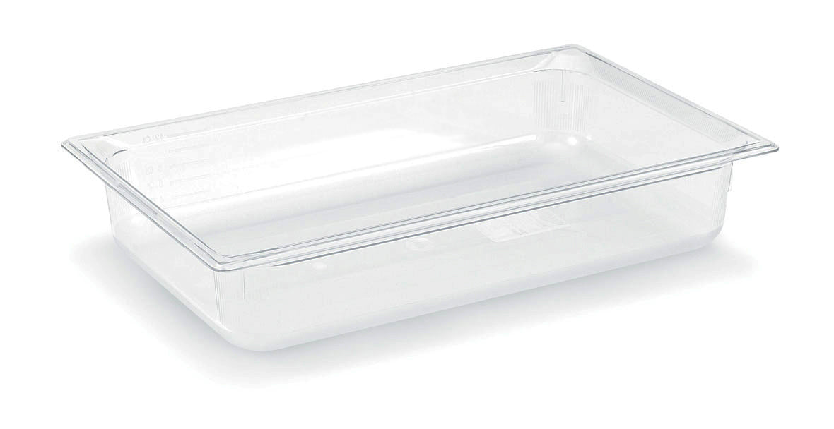 Super Pan® Plastic Pans - Low Temperature - Clear