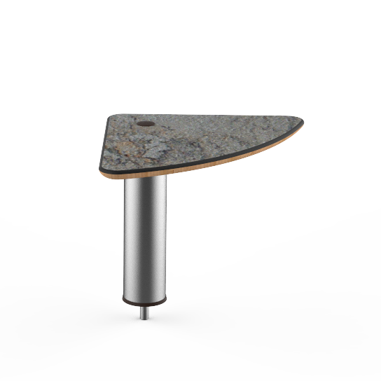 Small Triangle High Display Shelf L 14.0" W 14.0" Modular
