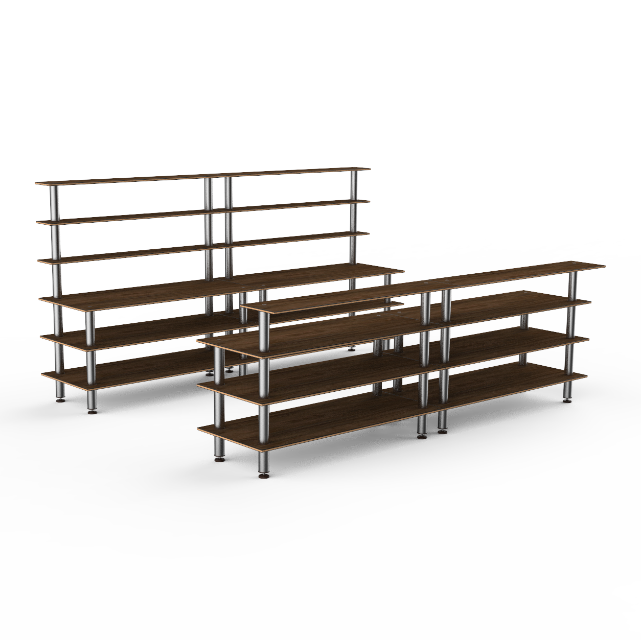 Double Bar Station L 141.75" W 24.5" Modular