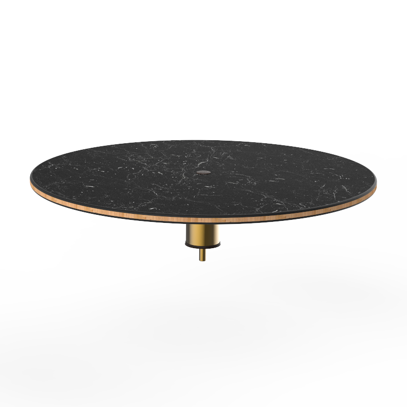 Round Low Display Shelf 30.0" Dia. Modular
