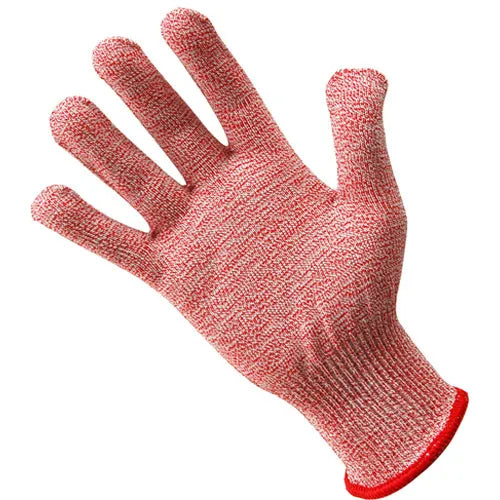 Kutglove Cut Resistant Glove, Small, Red