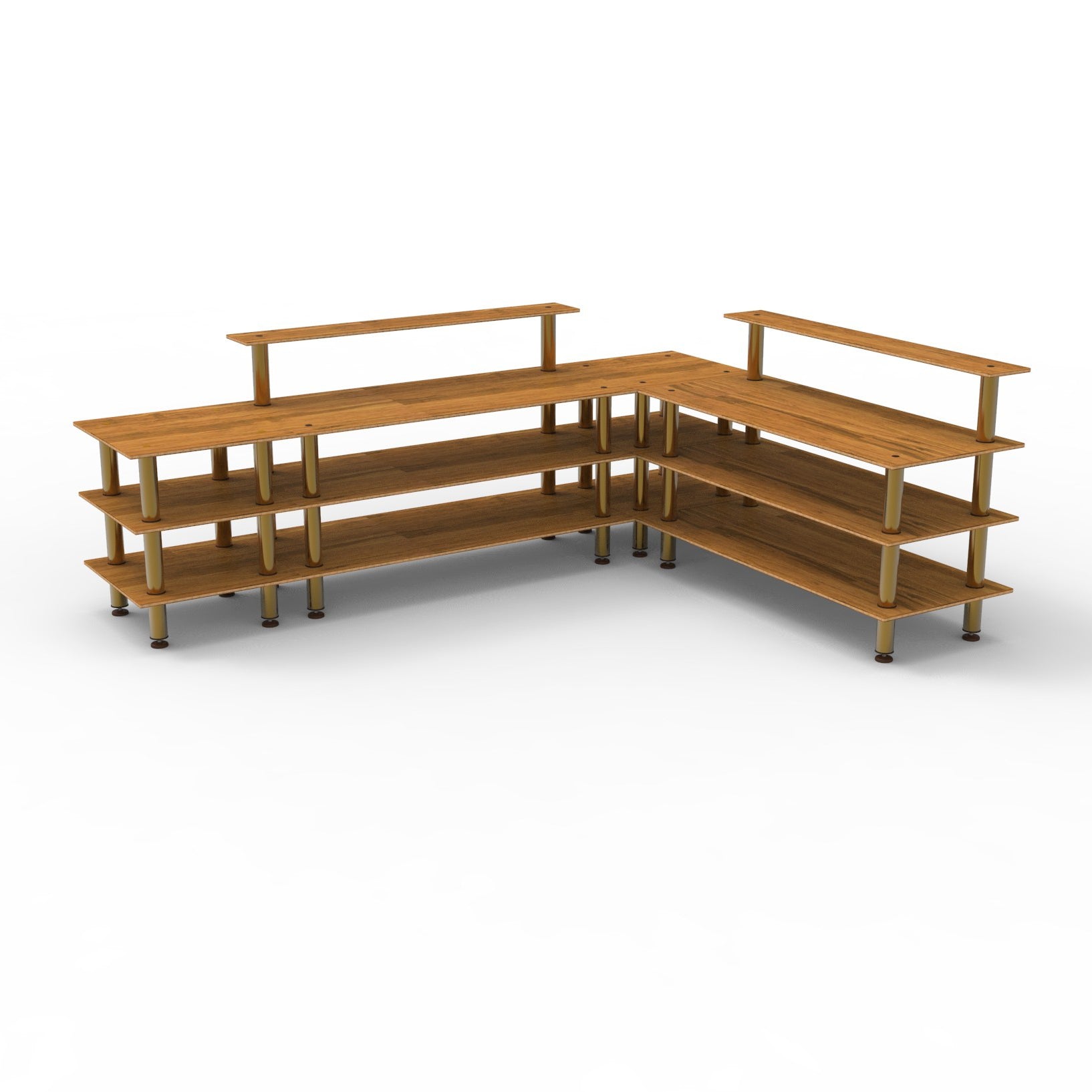 Naked Breakfast Corner Station L 130.0" W 100.5" Modular