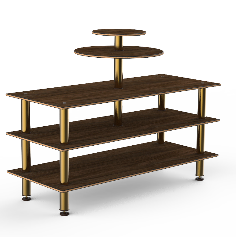 Multi-Purpose Display Station L 75.0" W 29.5" Modular